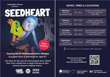 Touring Puppet Show 22 October 2025 in Village Centre